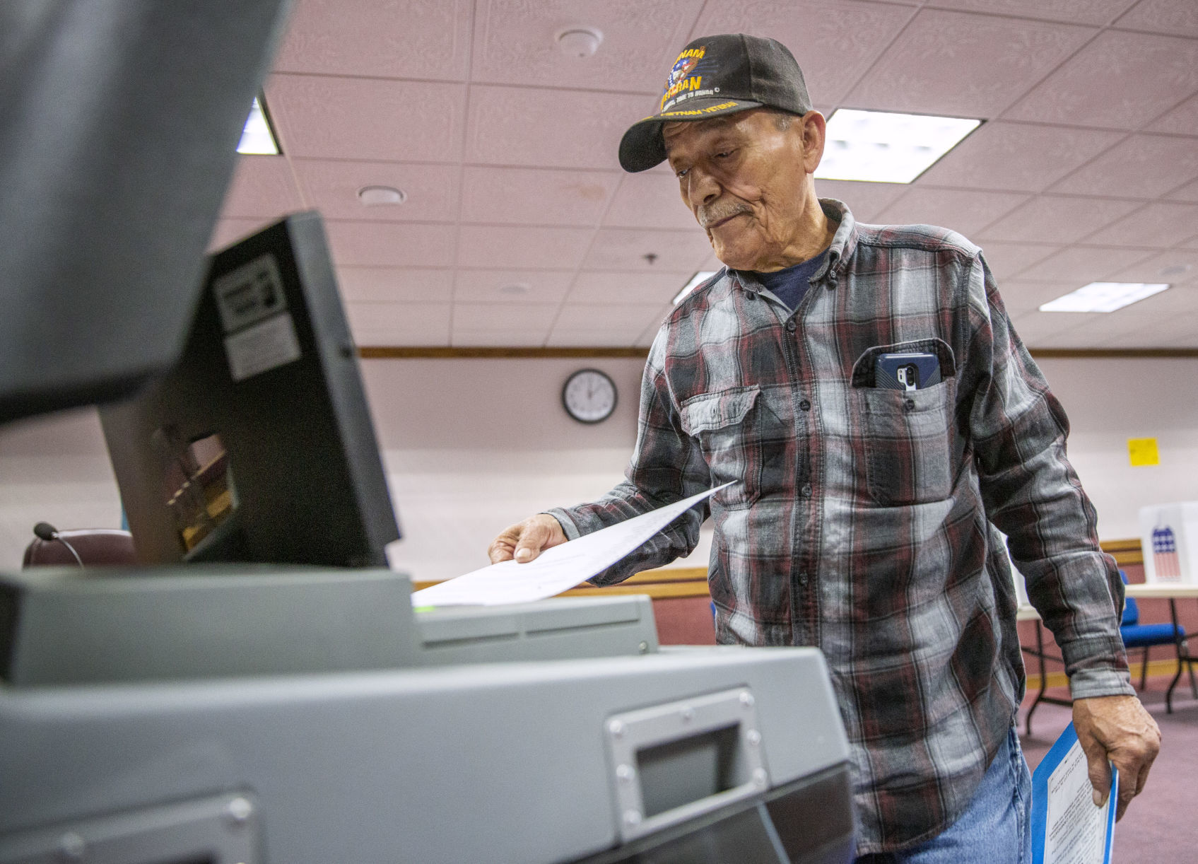 Casting your ballot